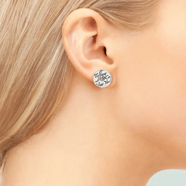 Tiffany's store silver earrings